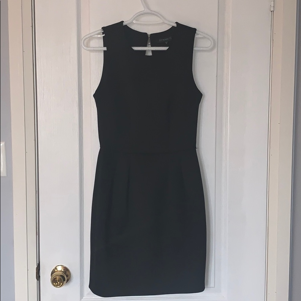 Formal black dress